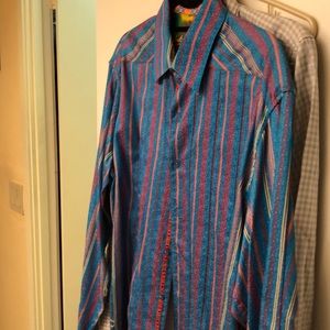 Robert Graham men’s L button down
